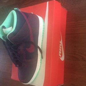 Nike Dunk Hi Skinny Print